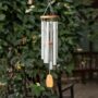 Amazing Grace® Chime – Woodstock Chimes – Medium Silver